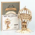 RoboTime 3D Wooden Jigsaw Puzzle Hot Air Balloon